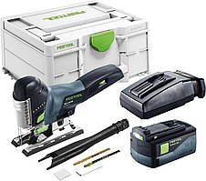 Лобзик маятниковий акумуляторний CARVEX PSC 420 HPC 5.0 EBI Plus Festool 576525