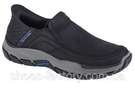 Кросівки-сліпони Skechers Respected Elgin Slip-ins 204810/BLK, фото 1