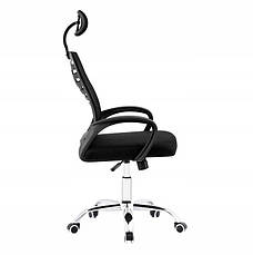 Крісло офісне чорне поворотне LUGANO, фото 3