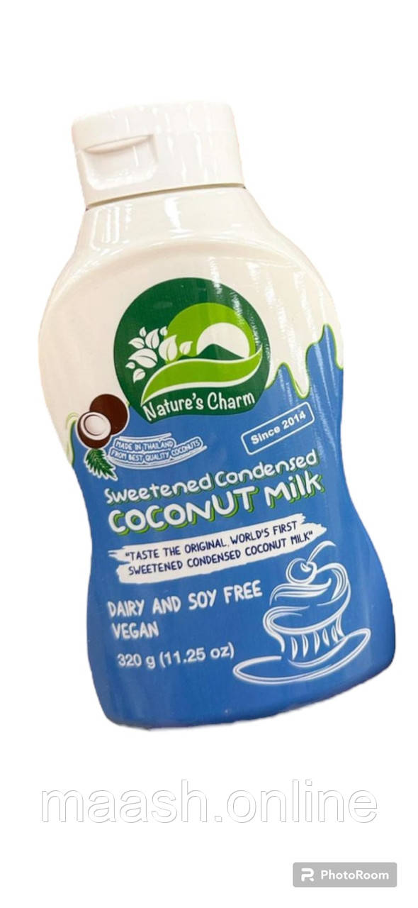 Кокосове згущене молоко Natures Charm, 320 г