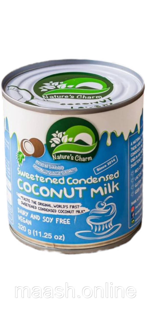 Кокосове згущене молоко Natures Charm, 320 г