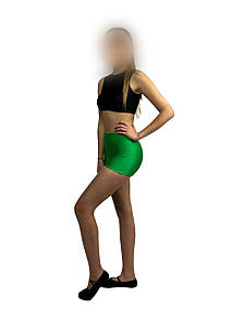 Шорти для гімнастики зелені, біфлекс