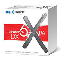 Охранная сигнализация PANDORA DX6XUA / BLUETOOTH / CAN / мобильное приложение / датчик удара
