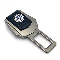 Заглушка ремня безопасности с логотипом Volkswagen Темный хром 1 шт