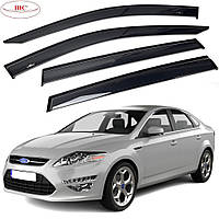 Дефлекторы окон ветровики HIC для Ford Mondeo IV 2007-2013 седан Оригинал (fo38)