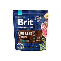 Сухий корм для собак Brit Premium Sensitive Lamb з чутливим травленням зі смаком ягняти ZZ, код: 7568057
