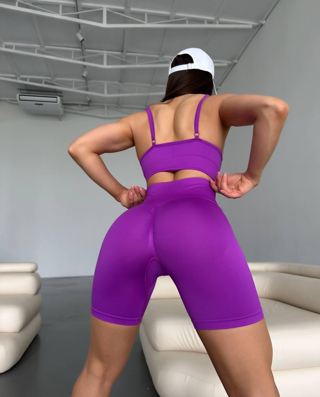 Фіолетові жіночі велосипедки "Profitness", фото 1