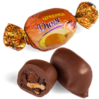 Шоколадные конфеты Дыня с грецким орехом Skava