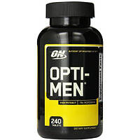 Витаминно-минеральный комплекс для спорта Optimum Nutrition Opti-Men 240 Tabs MD, код: 7520002