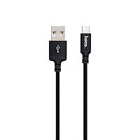 Кабель USB Hoco X14 Times Speed USB - Micro USB 2m Черный MD, код: 7509411