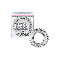 Резинка-браслет для волос invisibobble POWER Crystal Clear 3 шт MD, код: 8289871