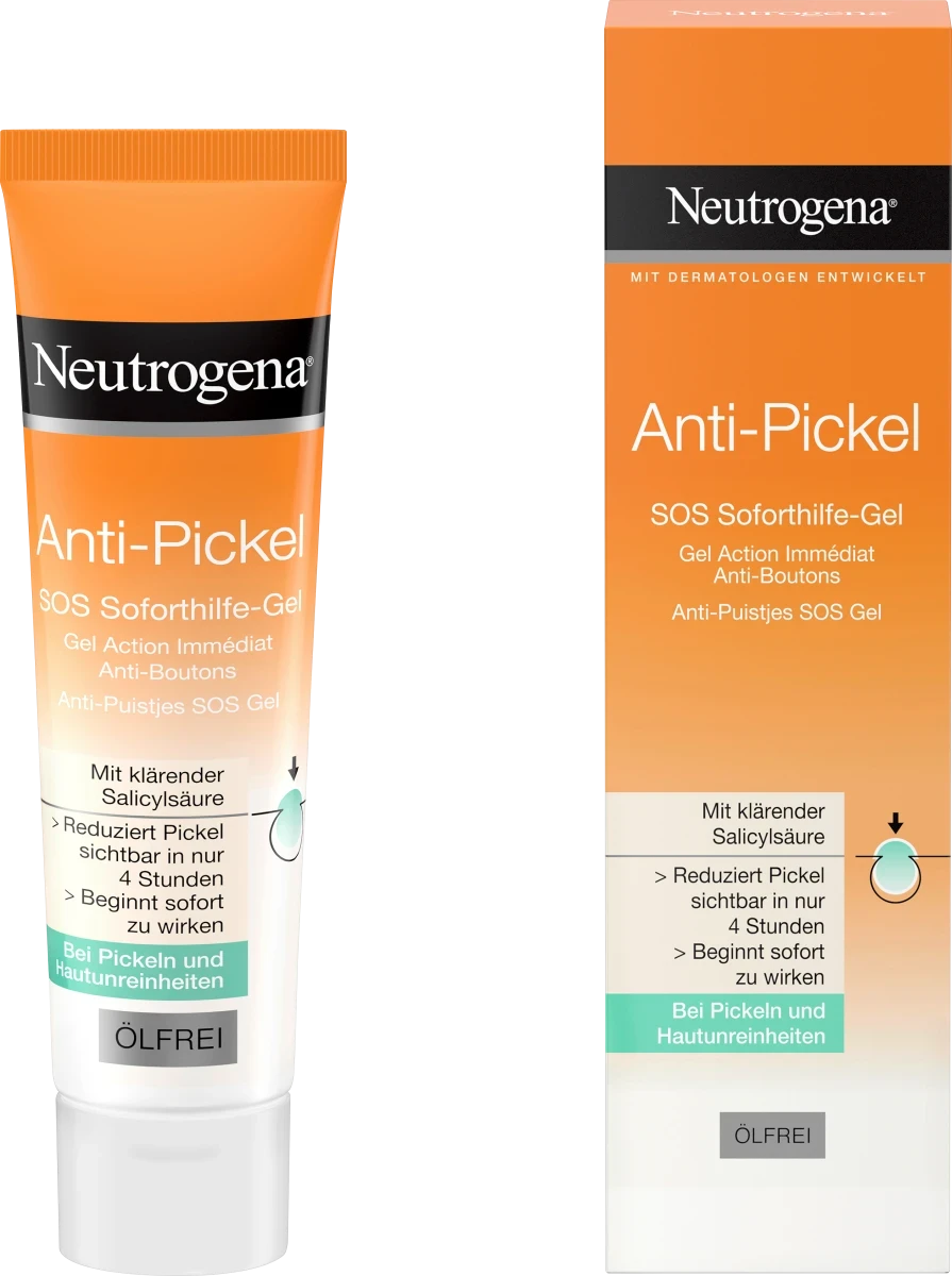 Гель проти прищів Neutrogena Anti Pickel Gel SOS Soforthilfe, 15 мл