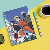 Скетчбук Sketchbook блокнот для рисования с принтом Naruto Наруто 10 А3 Кавун 48 MD, код: 8301555