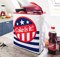 Термосумка, сумка холодильник Cola Classic 14L Coolbag V2021 белая Sam Термосумка, сумка холодильник Cola
