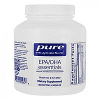 Омега 3 Pure Encapsulations PE-00282 EPA DHA Essentials 180 Softgel Capsules MD, код: 7704099