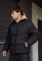 Зимняя короткая мужская куртка Staff для мужчины st black Sam Зимова коротка чоловіча куртка Staff для