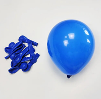 Повітряні кулі сині пастель Gemar Італія 13 см 10 шт.