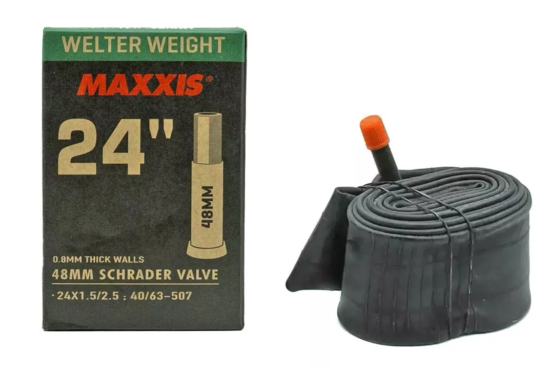 Камера Maxxis 24х1.5/2.5 Welter Weight Tube AV48 151г IB00159500