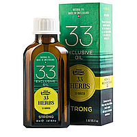 Ефірна олія «33 ТРАВІ» Стронг з ароматом м'яти й евкаліпта Strong Вівасан Швейцарія 50 мл