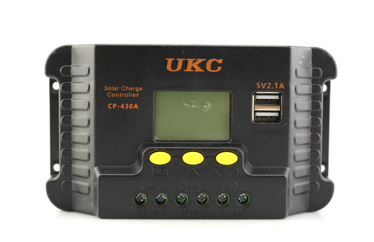 Контролер заряду сонячний CP-430A 30A, фото 1