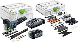 Лобзик маятниковий акумуляторний CARVEX PSC 420 HPC 5.0 EBI-Set Festool 576523