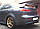 Дифузор заднього бампера (одна труба) Mitsubishi Lancer X 2007-2016 Спідниця дифузор заднього бампера Лансер 10, фото 5