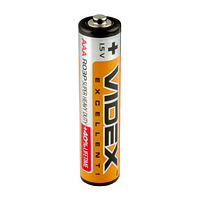 Батарейка VIDEX R3 (ААА), сольова, 60 шт., 4,4 грн/шт.
