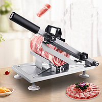 Нож-слайсер станок для нарезки мясных, колбасных и сырных изделий FOOD SLICER