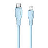 Кабель зарядний Baseus Type-C Lightning Pudding Charging+Data 20 W 2 м Blue (P10355701311-01), фото 3