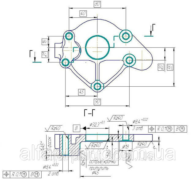 Печать чертежей А2 (заливка красителем до 25%) - фото 2 - id-p28092399