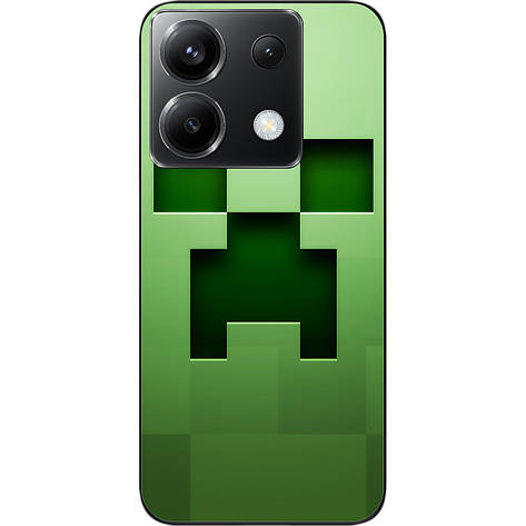 Силіконовий чохол Case для Xiaomi Poco X6 5G з картинкою Крипер, фото 1