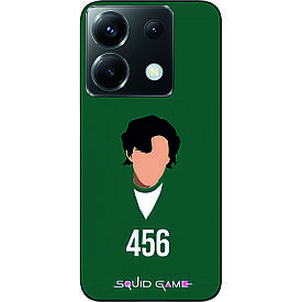 Силіконовий чохол Case для Xiaomi Poco X6 5G з картинкою Гра в кальмара Гравець 456