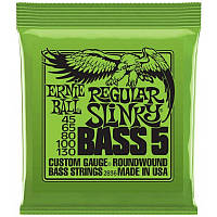 Струны для бас-гитары Ernie Ball 2836 Regular Slinky Nickel Wound 5-String Bass 45 130 ZZ, код: 6838973