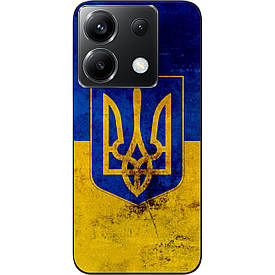 Силіконовий чохол Case для Xiaomi Poco X6 5G з картинкою Герб і прапор