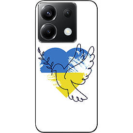 Силіконовий чохол Case для Xiaomi Poco X6 5G з картинкою Блакитний світу