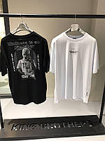 Оверсайз футболка черная мужская футболка для мужчины на лето цена за 1 шт Sam Оверсайз футболка чорна