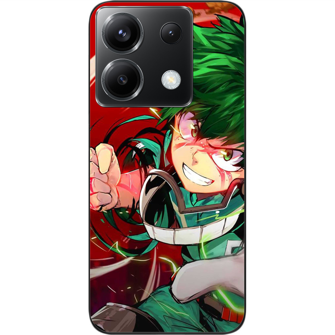 Силіконовий чохол Case для Xiaomi Poco X6 5G з картинкою Izuku Midoriya