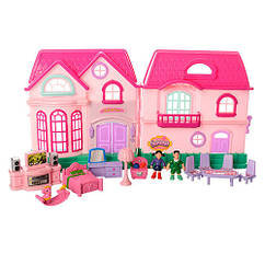 Будиночок для ляльок Limo Toy 16526D з фігурками ZZ, код: 7964510