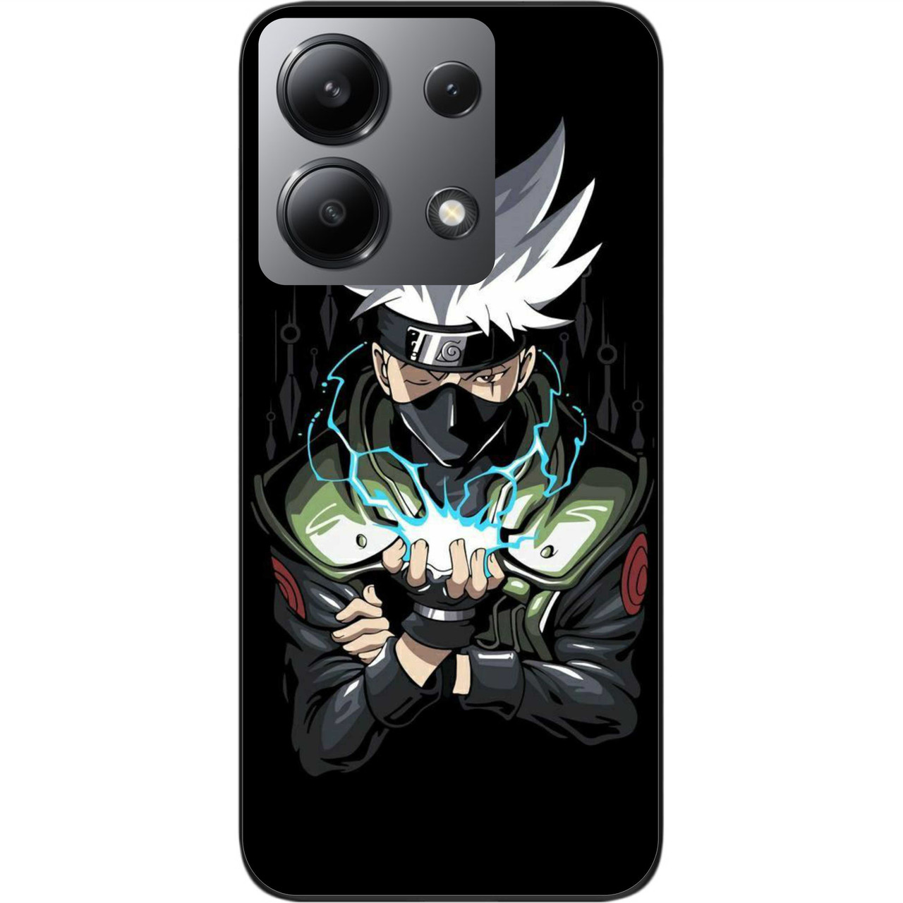 Силіконовий чохол Case для Xiaomi Redmi Note 13 4G з картинкою Какасі Хатаке