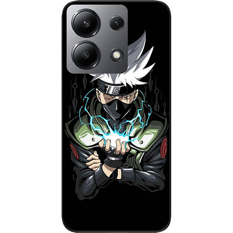 Силіконовий чохол Case для Xiaomi Redmi Note 13 4G з картинкою Какасі Хатаке, фото 1
