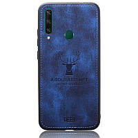 Чехол Deer Case для Huawei Y6p Blue BS, код: 6492626