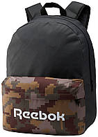 Спортивный рюкзак 24L Reebok Act Core серый с коричневым Sam Спортивний рюкзак 24L Reebok Act Core сірий з