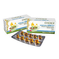 Омега-3 омега-6 обмін жирів і холестерину CHOICE Чойс MD, код: 7660816