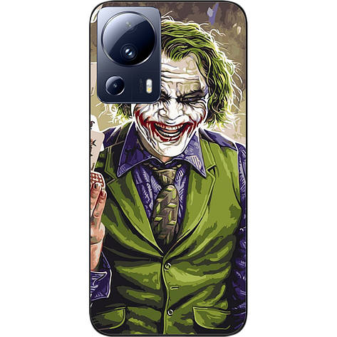 Силіконовий чохол Case для Xiaomi 13 Lite 5G з картинкою Джокер, фото 1
