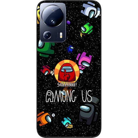 Силіконовий чохол Case для Xiaomi 13 Lite 5G з картинкою Among Us Тихо, фото 1