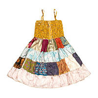 Платье-сарафан Детское Летнее Karma Пэчворк Шелк Цветное (24479) MD, код: 5552681