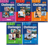 NEW Challenges 1, 2, 3, 4 Student"s book + Workbook