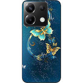 Чохол силіконовий Case для Xiaomi Poco X6 5G з картинкою Красиві метелики