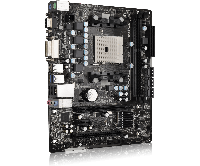 Материнська плата sFM2 ASRock FM2A75M-DGS AMD A75 GM 2*DDR3 mATX б/у