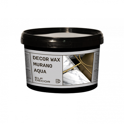 Decor Wax MURANO AQUA – захисно-декоративний глянцевий віск (450г). Elf